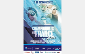 IIes Championnats de France Juniors en petit bassin - 25 m